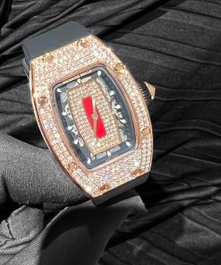 Richard Mille RM007 Rose Gold Wrapped and Natural Diamonds 32mm (1)