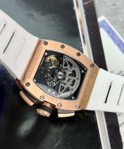 Richard Mille RM011 Replica Watches Best Quality Full Diamonds 44mm (1)