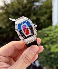 Richard Mille RM037 Custom Moissanite Diamonds Women 32mm (7)