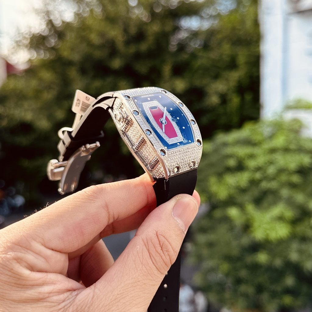 Richard Mille RM037 Custom Moissanite Diamonds Women 32mm (7)
