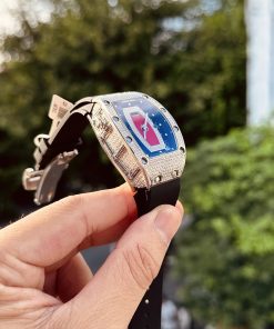 Richard Mille RM037 Custom Moissanite Diamonds Women 32mm (7)