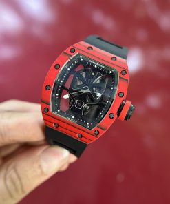 Richard Mille RM052 Skull Red Carbon Fake Watches 42mm (1)