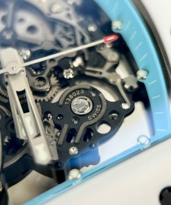 Richard Mille RM055 Bubba Watson Asia Ceramic White Replica Watches 45mm (2)