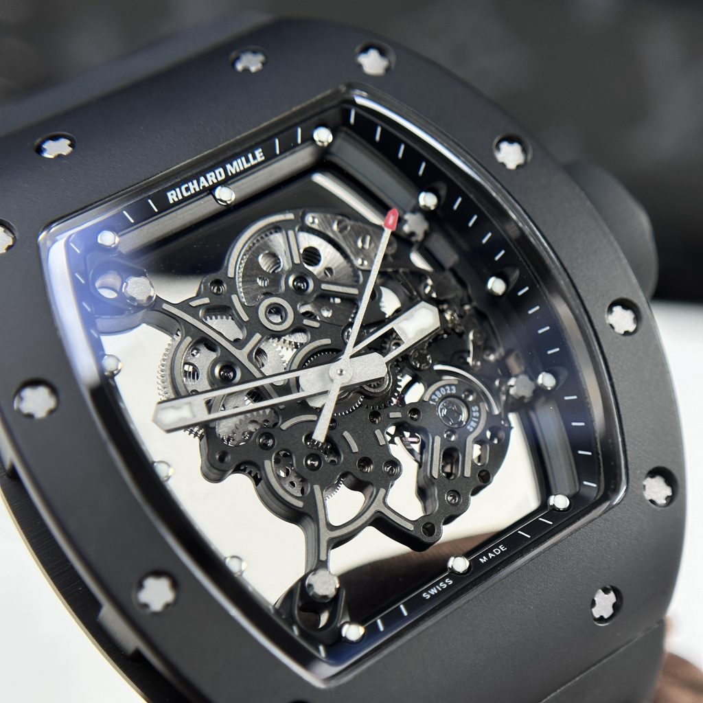 Richard Mille RM055 Bubba Watson Black Ceramic Best Replica New 2024 BBR 45mm (1)