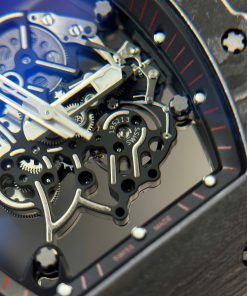 Richard Mille RM055 Bubba Watson Carbon Best Replica Watch Rubber Strap APS Factory 42.7x49 (2)
