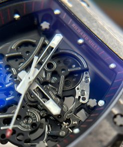 Richard Mille RM055 Bubba Watson Carbon Best Replica Watch Rubber Strap APS Factory 42.7x49 (2)
