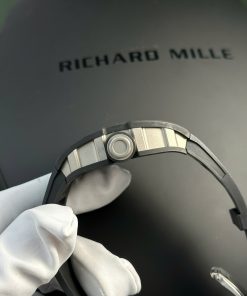 Richard Mille RM055 Bubba Watson Carbon Best Replica Watch Rubber Strap APS Factory 42.7x49 (2)