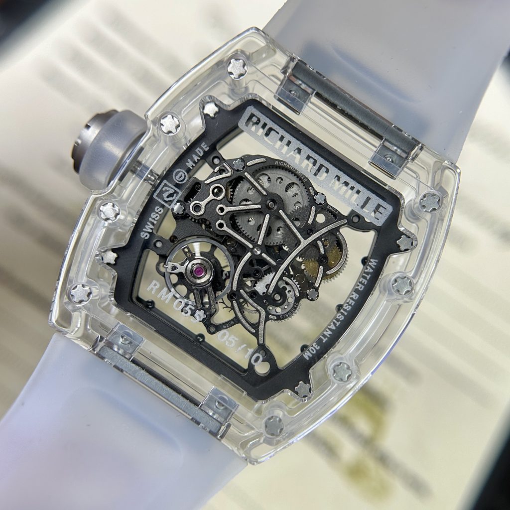 Richard Mille RM055 Bubba Watson Sappihre Replica Watches Best Quality (8)