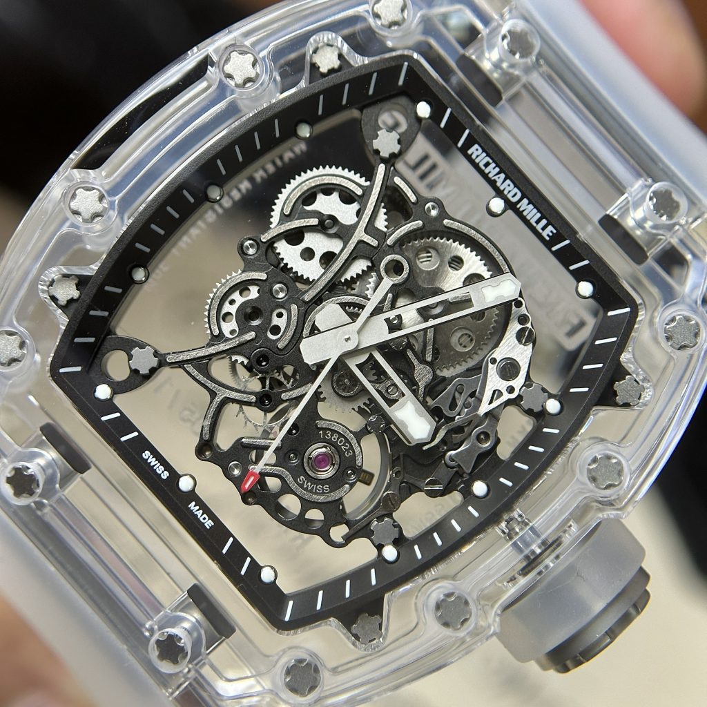 Richard Mille RM055 Bubba Watson Sappihre Replica Watches Best Quality (8)
