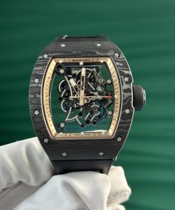 Richard Mille RM055-CA-RG Black Carbon NTPT Best Replica New 2024 ZF Factory (12)