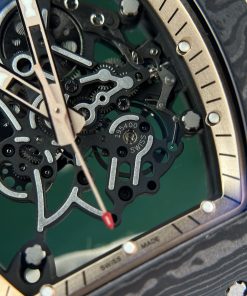 Richard Mille RM055-CA-RG Black Carbon NTPT Best Replica New 2024 ZF Factory (12)