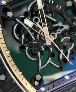 Richard Mille RM055-CA-RG Black Carbon NTPT Best Replica New 2024 ZF Factory (12)