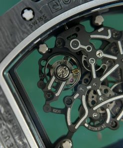 Richard Mille RM055-CA-RG Black Carbon NTPT Best Replica New 2024 ZF Factory (12)