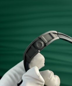 Richard Mille RM055-CA-RG Black Carbon NTPT Best Replica New 2024 ZF Factory (12)