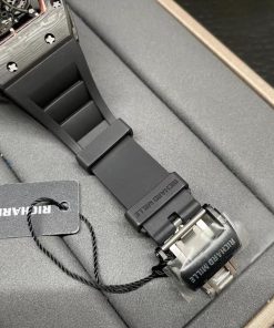 Richard Mille RM055 Skeleton Carbon Fiber Replica Watches Black BBR 45mm (3)