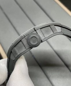 Richard Mille RM055 Skeleton Carbon Fiber Replica Watches Black BBR 45mm (3)