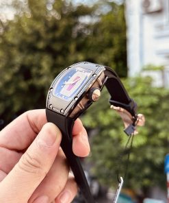 Richard Mille RM07-01 Custom Moissanite Diamonds Women 32mm (6)