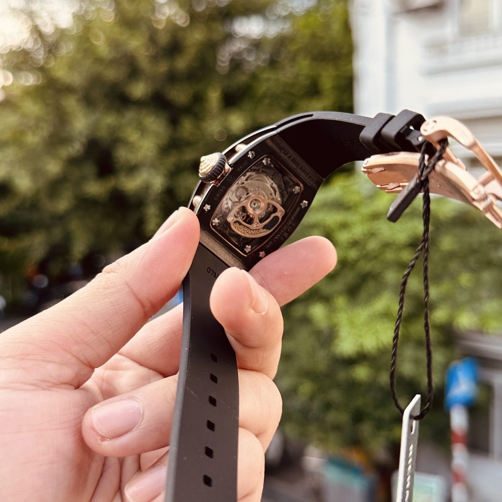 Richard Mille RM07-01 Custom Moissanite Diamonds Women 32mm (6)