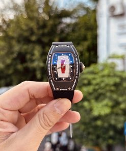 Richard Mille RM07-01 Custom Moissanite Diamonds Women 32mm (6)