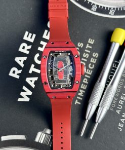 Richard Mille RM07-01 Red Carbon TPT Quartz Best Replica Watch 32x46mm (9)