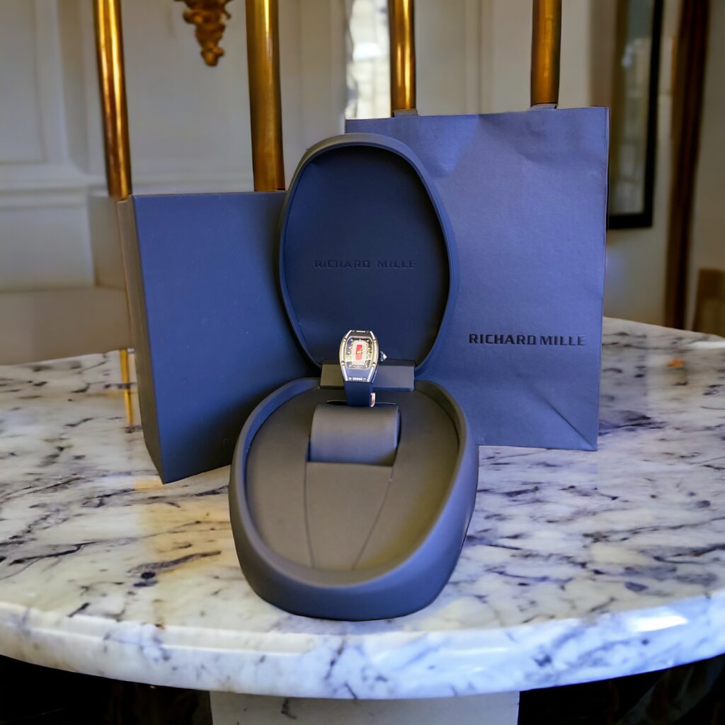 Richard Mille RM07 Rose Gold Wrapped Natural Diamonds 32mm (1)