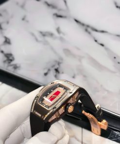 Richard Mille RM07 Rose Gold Wrapped Natural Diamonds 32mm (1)