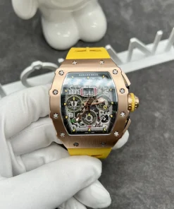 Richard Mille RM11 18K Solid Gold Watch Replica Watch VVIP (1)