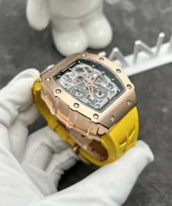 Richard Mille RM11 18K Solid Gold Watch Replica Watch VVIP (1)