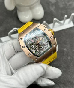 Richard Mille RM11 18K Solid Gold Watch Replica Watch VVIP (1)