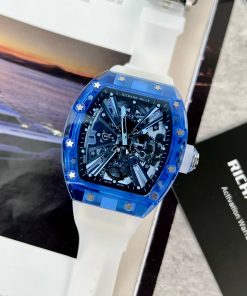 Richard Mille RM12-01 Sapphire Blue Tourbillon Replica Watches Best Quality (1)