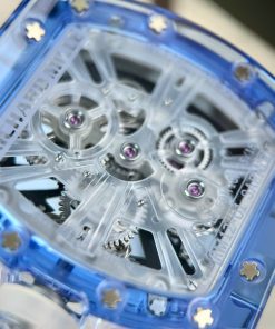 Richard Mille RM12-01 Sapphire Blue Tourbillon Replica Watches Best Quality (1)