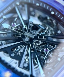 Richard Mille RM12-01 Sapphire Blue Tourbillon Replica Watches Best Quality (1)