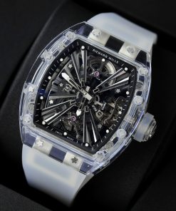 Richard Mille RM12-01 Sapphire Tourbillon Best Replica Watch 44mm (10)