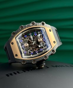 Richard Mille RM21-01 Tourbillon Aerodyne Replica Watch Rubber Strap 43x51mm (2)