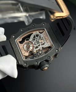 Richard Mille RM21-01 Tourbillon Aerodyne Replica Watch Rubber Strap 43x51mm (2)