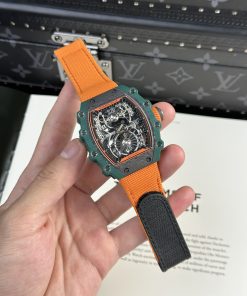 Richard Mille RM21-02 Tourbillon Aerodyne Green TPT Watch RM Factory 43mm (10)