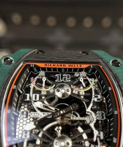 Richard Mille RM21-02 Tourbillon Aerodyne Green TPT Watch RM Factory 43mm (10)