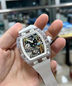 Richard Mille RM26-01 Tourbillon Panda Sapphire Replica Watches (6)