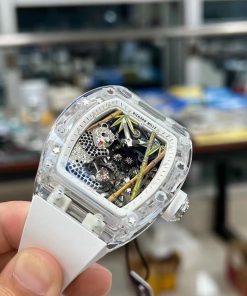 Richard Mille RM26-01 Tourbillon Panda Sapphire Replica Watches (6)