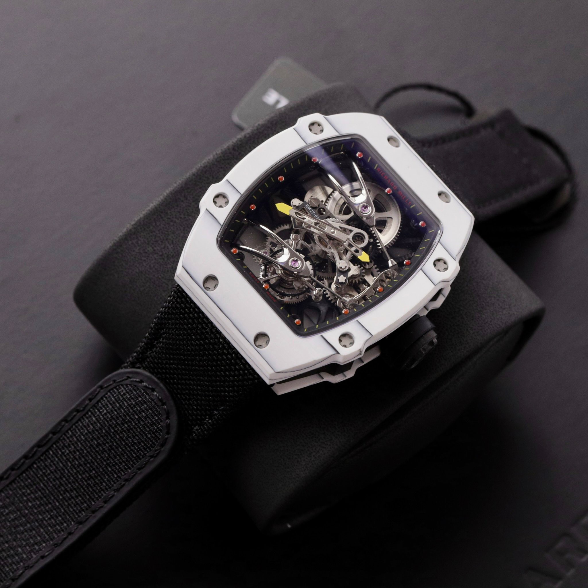 Richard Mille RM27-02 Tourbillon Full Carbon TPT Best Replica Watch 42mm (6) Richard Mille RM27-02 Tourbillon Full Carbon TPT Best Replica Watch 42mm (11)
