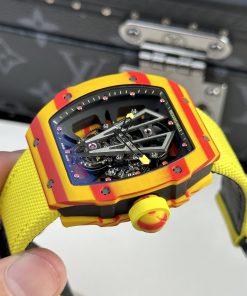 Richard Mille RM27-03 Rafael Nadal Shock Resistance Tourbillon Best Replica 44mm