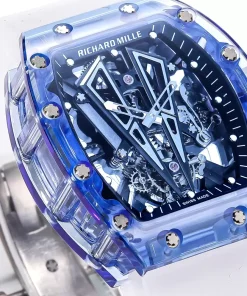 Richard Mille RM27-03 Tourbillon Blue Sapphire Best Replica MS Factory (1)