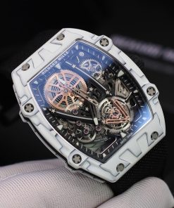 Richard Mille RM27-05 Rafael Nadal White Carbon Best Replica Watch 37.25×47 (8)