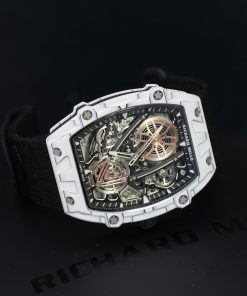 Richard Mille RM27-05 Rafael Nadal White Carbon Best Replica Watch 37.25×47 (2)