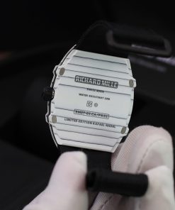 Richard Mille RM27-05 Rafael Nadal White Carbon Best Replica Watch 37.25×47 (2)