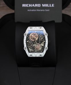 Richard Mille RM27-05 Rafael Nadal White Carbon Best Replica Watch 37.25×47 (2)