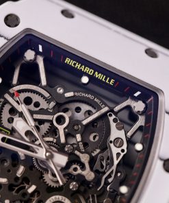 Richard Mille RM35-01 Rafael Nadal White Carbon Replica Watches BBR (1)