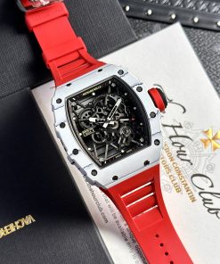 Richard Mille RM35-01 Rafael Nadal White Carbon Replica Watches BBR 44mm (1)