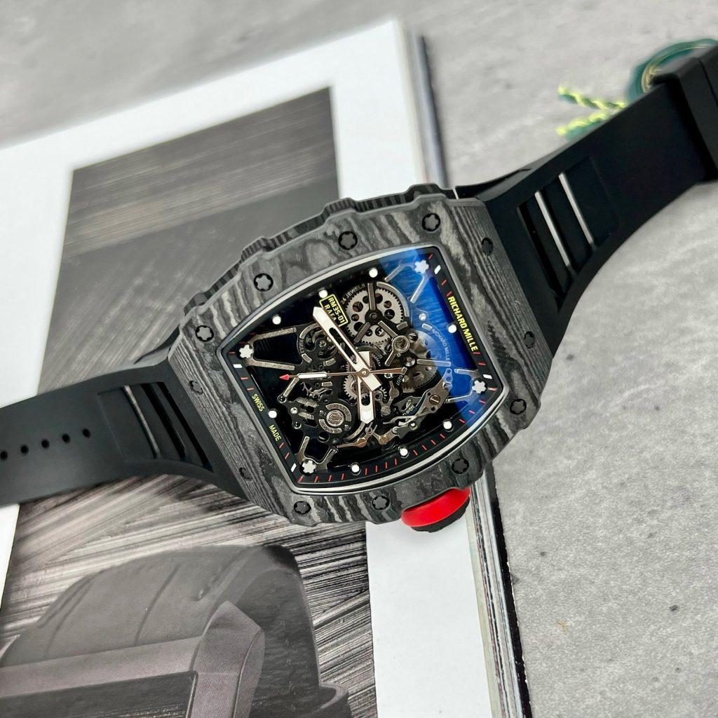 Richard Mille RM35-01 Replica Watches Best Quality Full Carbon 44mm (2)
