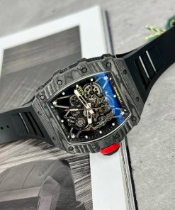 Richard Mille RM35-01 Replica Watches Best Quality Full Carbon 44mm (2)